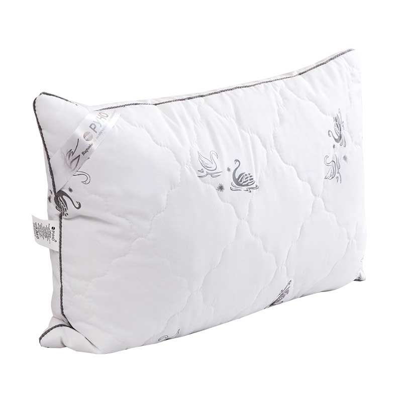 Подушка зі штучного лебединого пуху Swan Luxury 40х60, Білий, Подушка