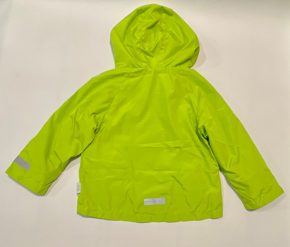 Детская куртка ветровка для мальчика ПИЛОТИК салатовая, 92, Плащевка