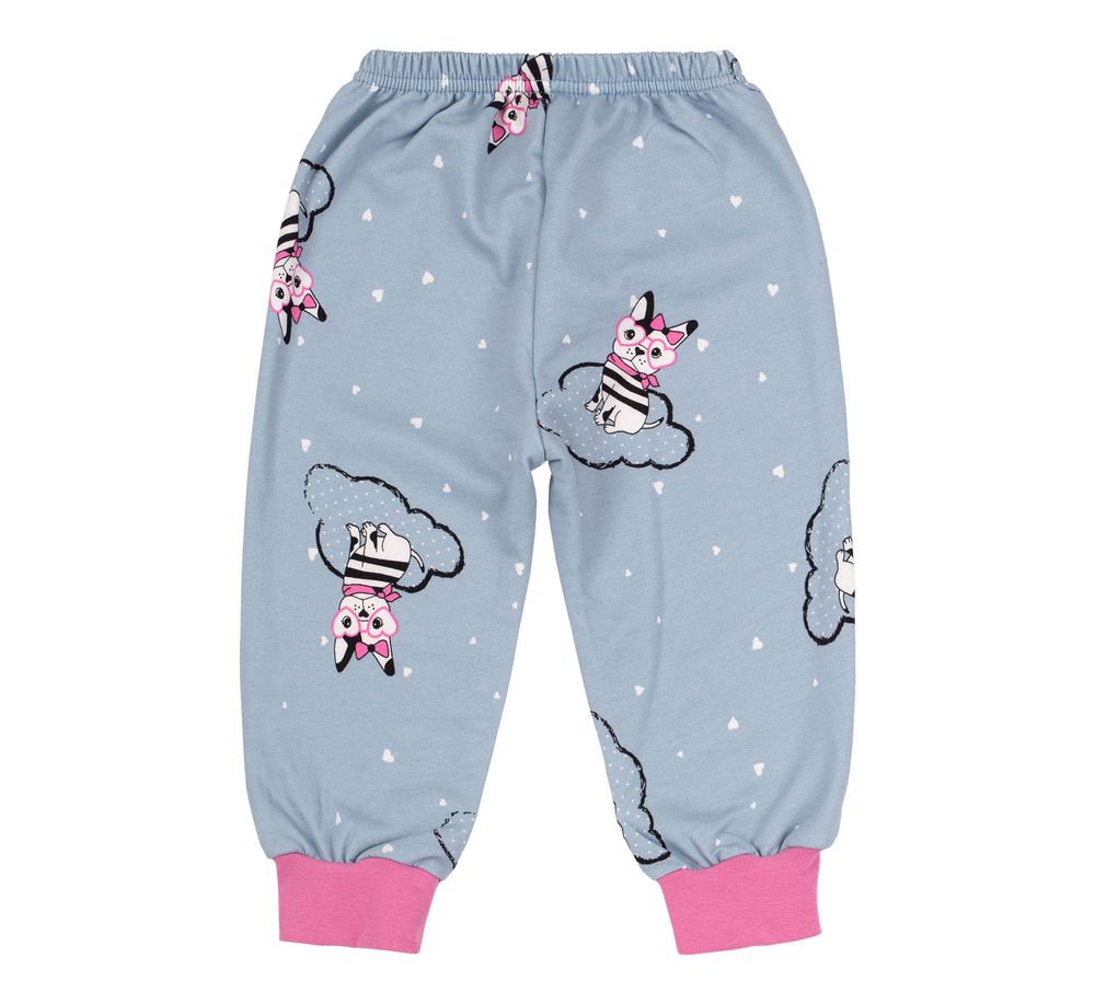 Детская байковая пижама для девочки Дюймовочка розовая, 92, Фланель, байка