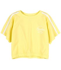 Дитяча футболка Paradise для дівчинки лимонний супрем