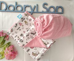 Фланелевый постельный комплект для новорожденного Улыбка фото, цена, описание