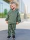 Детский универсальный костюм Hello тринитка хаки, 98, Трикотаж трехнитка