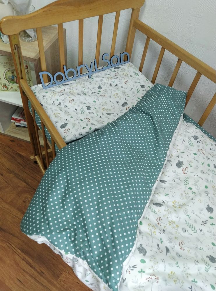 Сатиновый сменный постельный комплект Лесная сказка фото, цена, описание