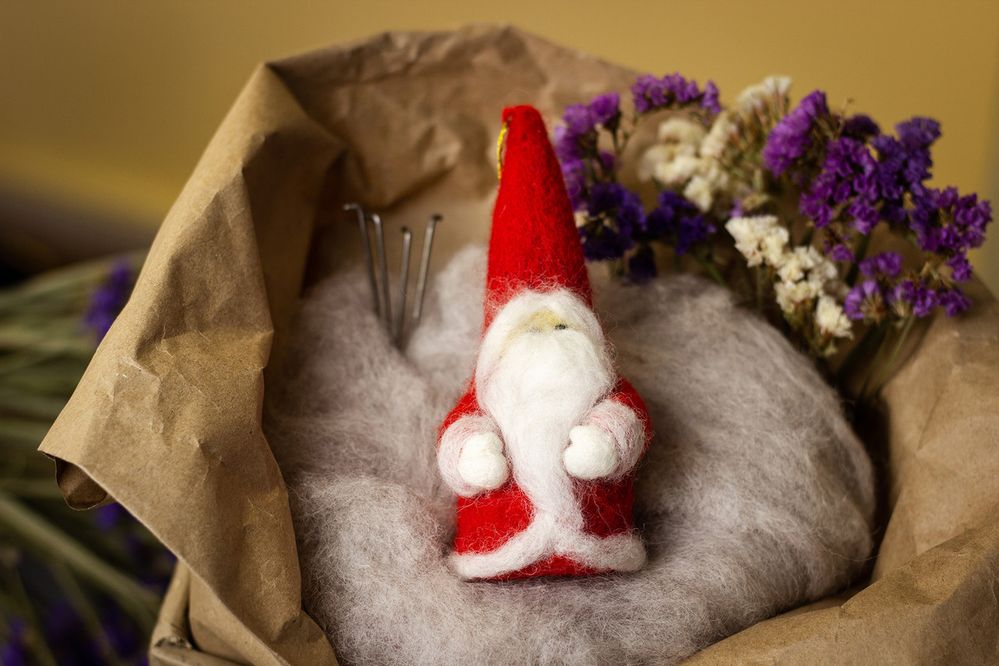 Фото, купить *Набор для творчества "Валяние "Дед Мороз", цена 150 грн