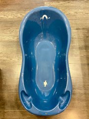 Ванночка детская Веселка индиго 102 см со сливом, Синий