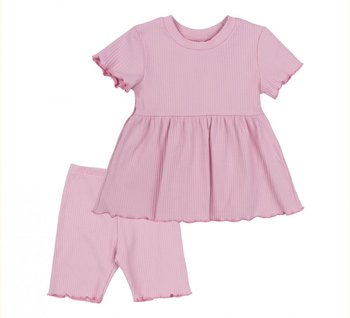 Літній костюм Тепле Літо для дівчинки світло-рожевий