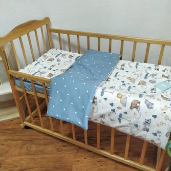 Сатиновый сменный постельный комплект Лесная сказка 2 фото, цена, описание