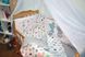 Спальный комплект для новорожденных в кроватку Домашние Друзья, без балдахина