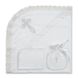 Крижма Хрестильна Скринька біла інтерлок + мішечок і серветка, Трикотаж, Літо, 75х80см