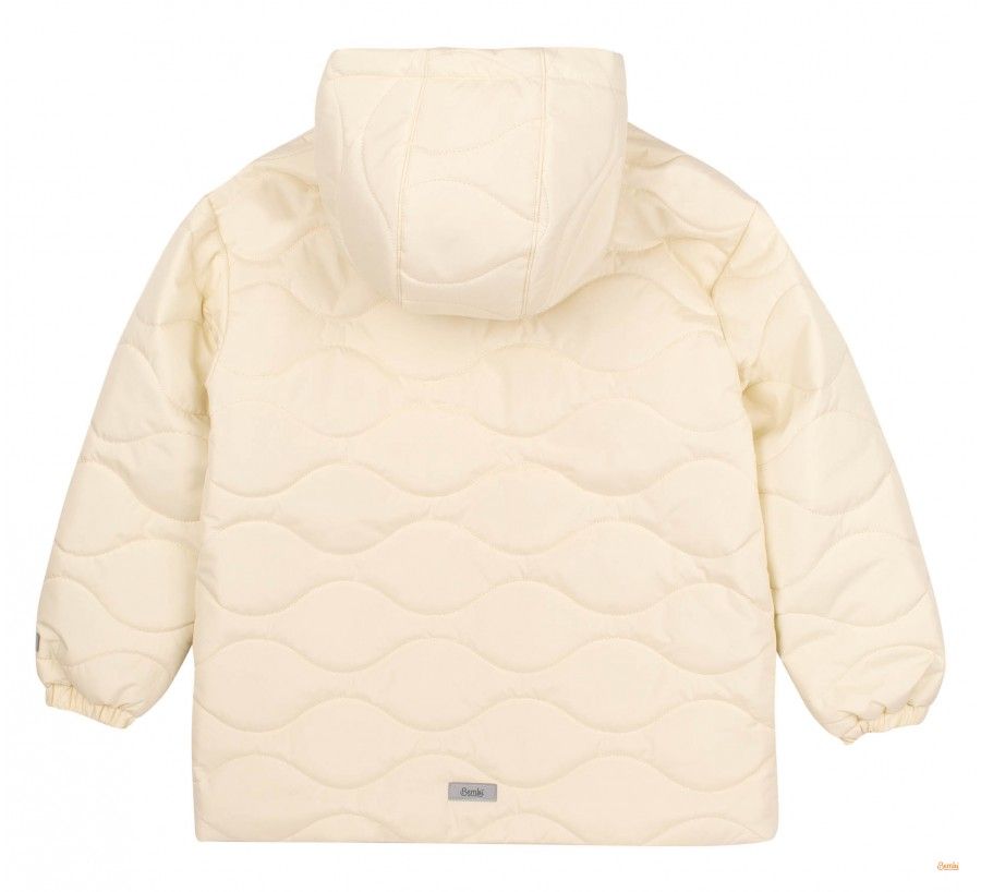 Демисезонная куртка Super Wave для девочки молочная
