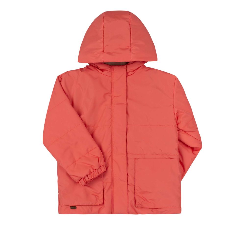 Дитяча демісезонна куртка Universal для дівчинки теракотова