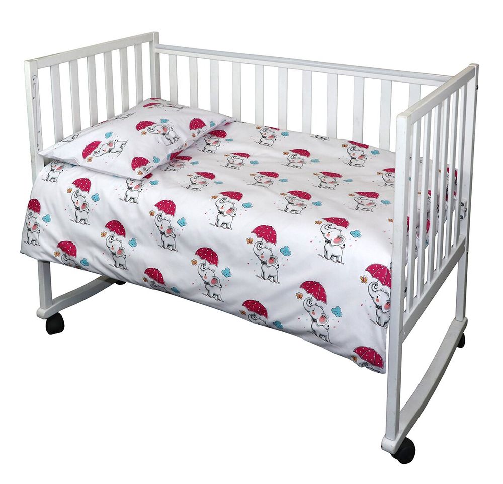 Сменный постельный комплект Слоник с зонтиком Руно фото, цена, описание