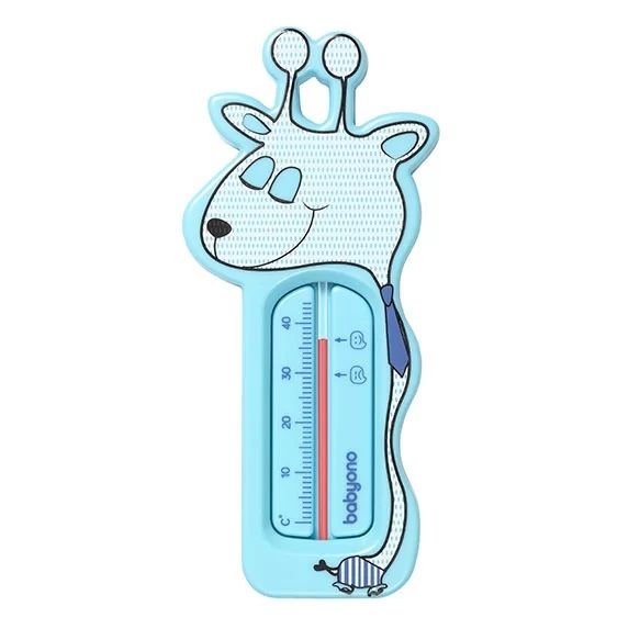 Плавающий детский термометр Жирафик голубой для купания купить в Украине