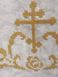 Сорочечка халатик для хрещення Золотий Хрестик