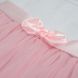 Платье Ніжність - 2 для малышки интерлок + фатин розовое, 56, Интерлок, Платье