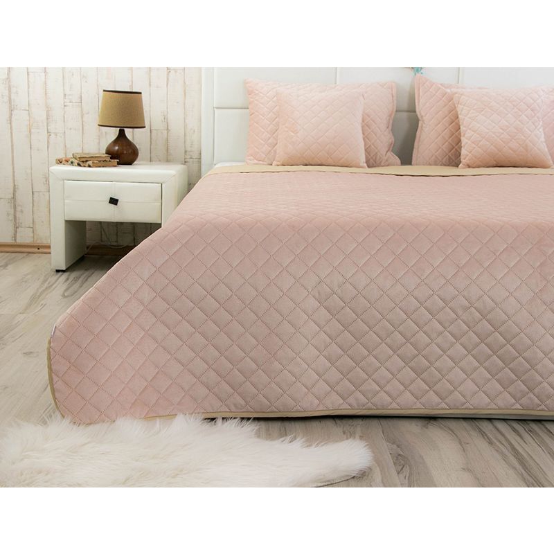 Декоративная подушка Velour Apricot ромб двусторонняя 40х40 см купить купить Декоративная подушка Velour Apricot ромб двусторонняя 40х40 см в интернет - магазине в Киеве