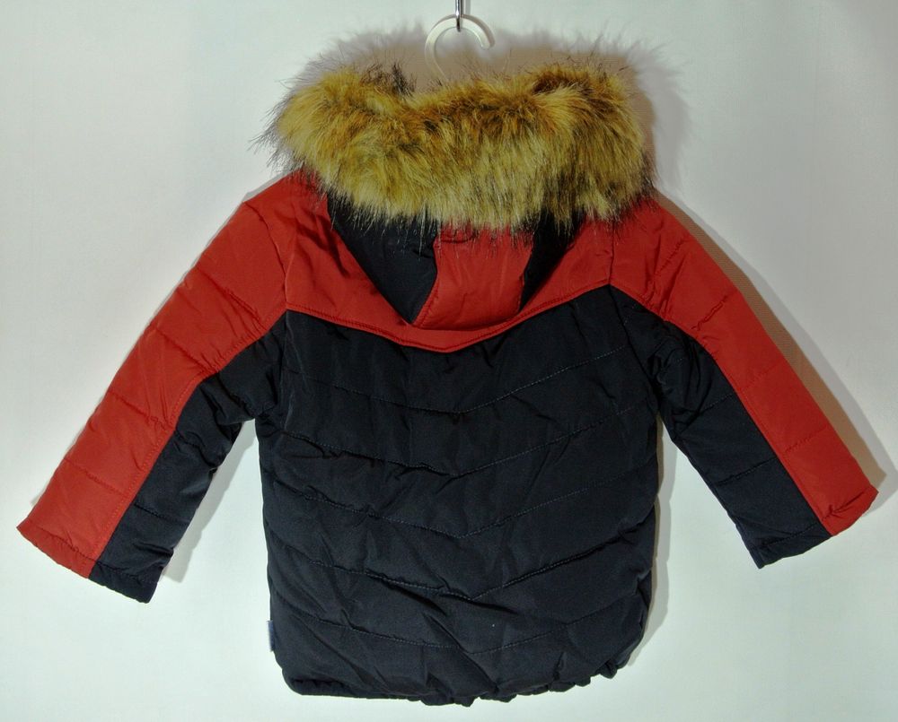 Куртка зимова для хлопчиків Mercury КТ122 з червоним