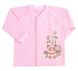 Літній комплект для малюків в дирочку Пандочка рожевий, 62, Рібана, Костюм, комплект