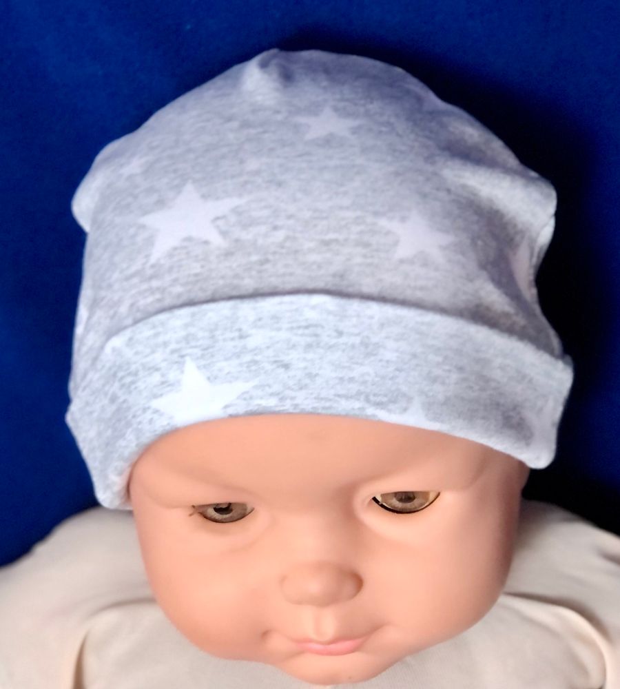 Детская шапка Белая Звезда интерлок, обхват головы 40 см, Интерлок