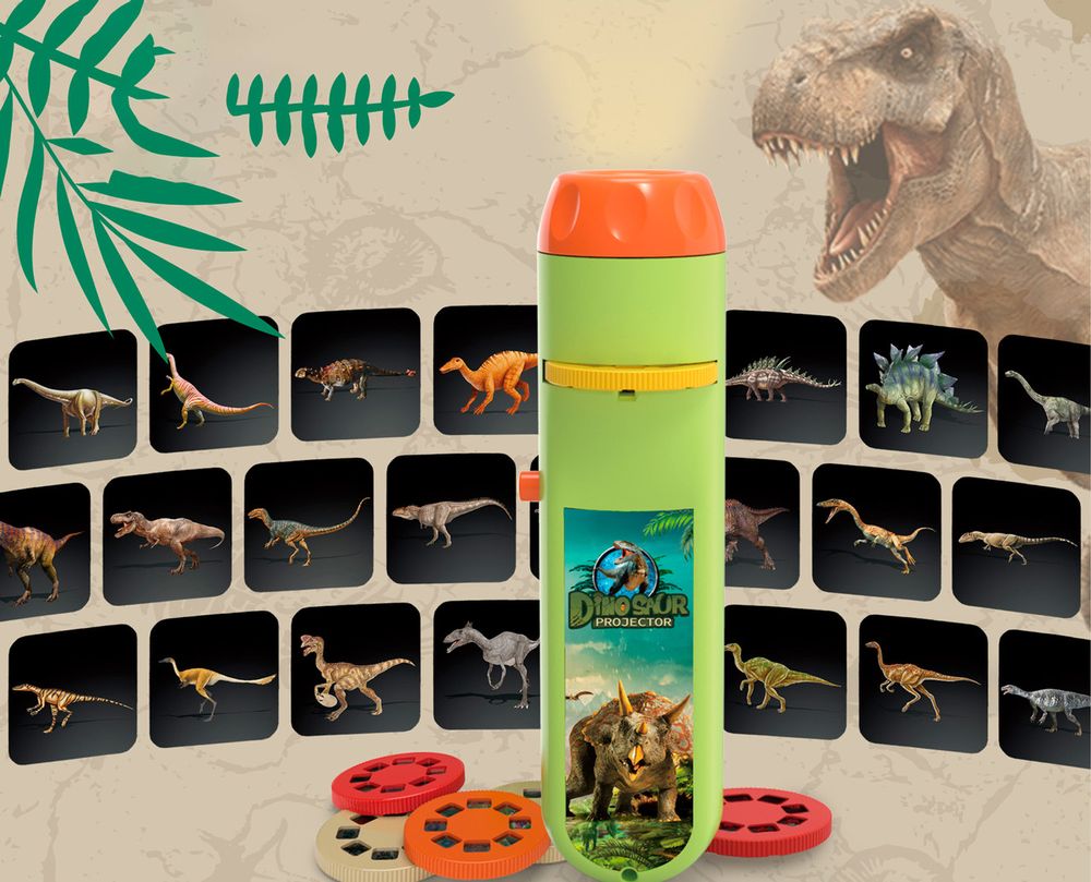 Фото, купити Проектор іграшковий. динозаври, ціна 93 грн