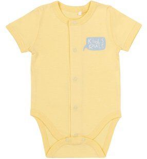 Боді Kids Rule для немовлят супрем жовтий