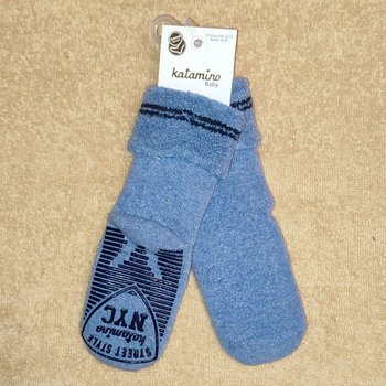 Детские махровые носки NIC голубые