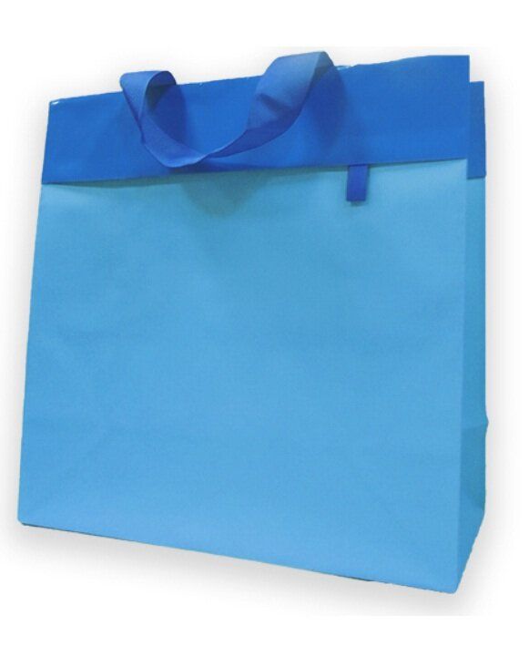 Подарункові пакети 26 * 27 * 12 СМ Блакитний