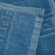 Махровое полотенце Версаче 35 х 60 джинсовое