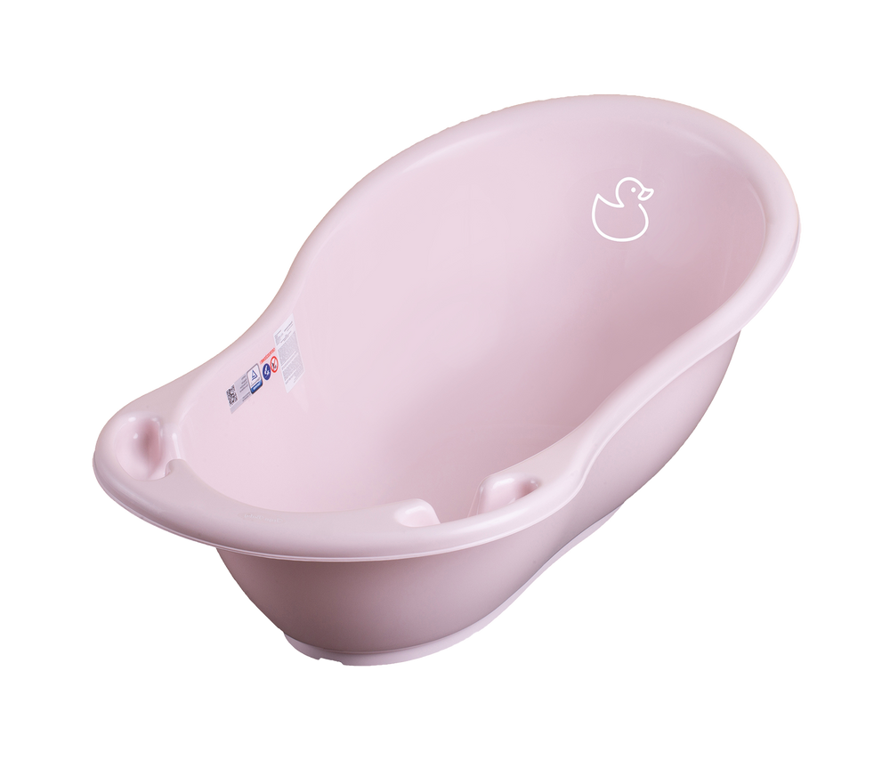 Ванночка для новонароджених Каченя 86см рожева, Рожевий