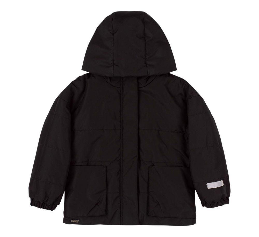 Дитяча демісезонна куртка Universal для дівчинки чорна