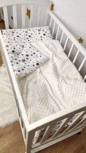 Сменное постельное белье + одеяло с подушкой Минки