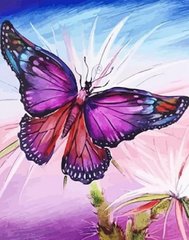 Набор для творчества со стразами на подрамнике Magic butterfly