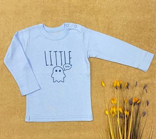 Дитячий реглан Little Boo blue для хлопчика