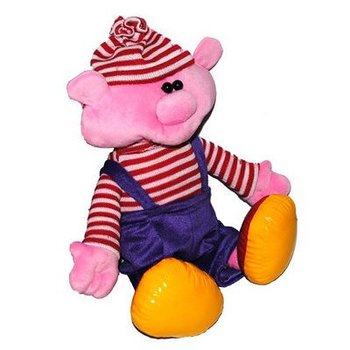 М'яка іграшка Хлопчик Петрик 50 см, Рожевий, М'які іграшки ІНШІ, до 60 см