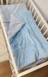 Сменное постельное белье для новорожденных Минки Голубой