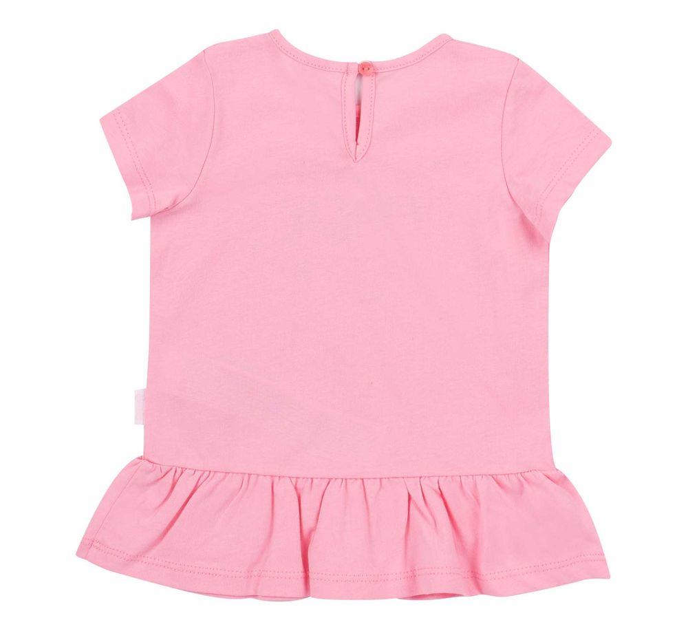 Летняя футболка Magic для девочки супрем розовая