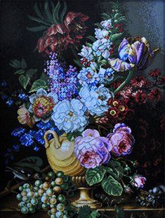Наборы для вышивания крестом 64х81 bouquet