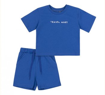 Дитячий літній костюм Travel More для хлопчика синій