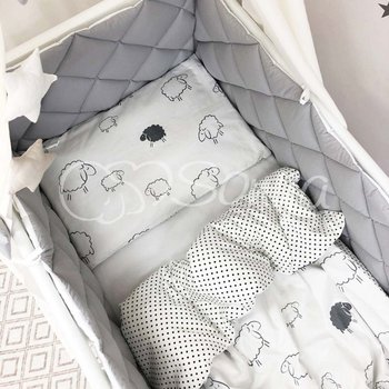 Спальний комплект із бортиками для новонародженого