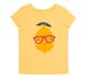 Літня футболка Розумний лимончик для дівчинки супрем