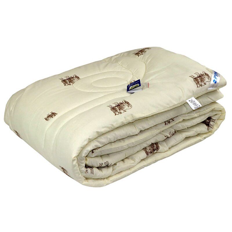 Зимнее шерстяное одеяло Комфорт плюс 02ШК+У Wool Sheep 200х220 см
