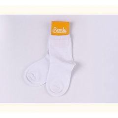 Білі шкарпетки для малюків 1 пара, Білий, Довжина стопи 12 см