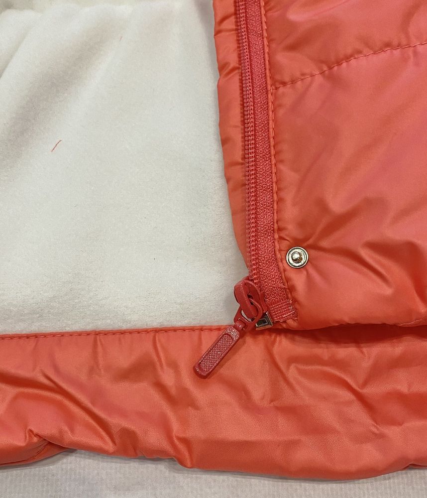 Куртка для девочки Симпатяшка коралловая, 92, Плащевка