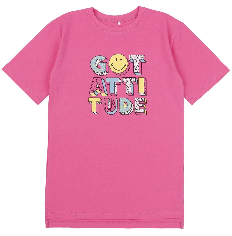 Летнее платье Attitude для девочки супрем розовый, 104, Супрем