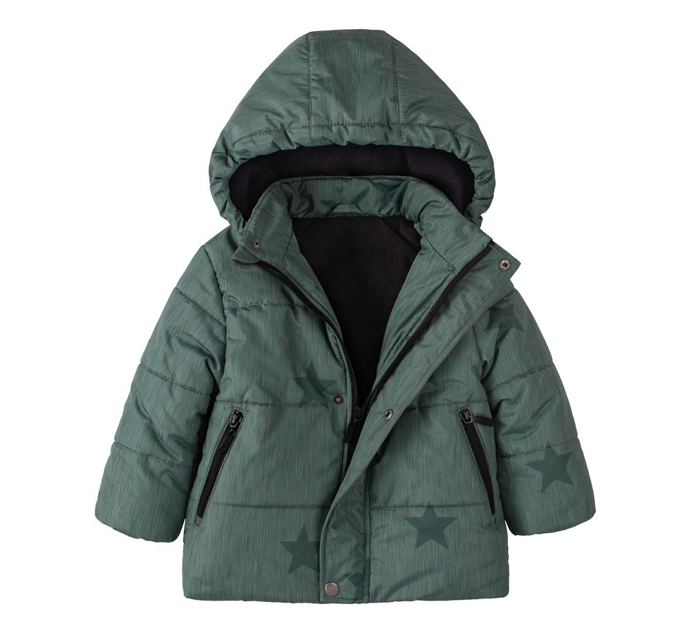 Дитяча зимова куртка Зірка для хлопчика КТ265, 80, Плащівка