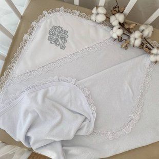 Крыжма для крещения махровая СОНЕЧКО 3 75х100 см, Махра, Всесезонное, 75х100см