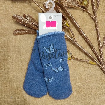 Махровые детские носочки Arti для девочки, 1-2 года (р.24-26), Махра