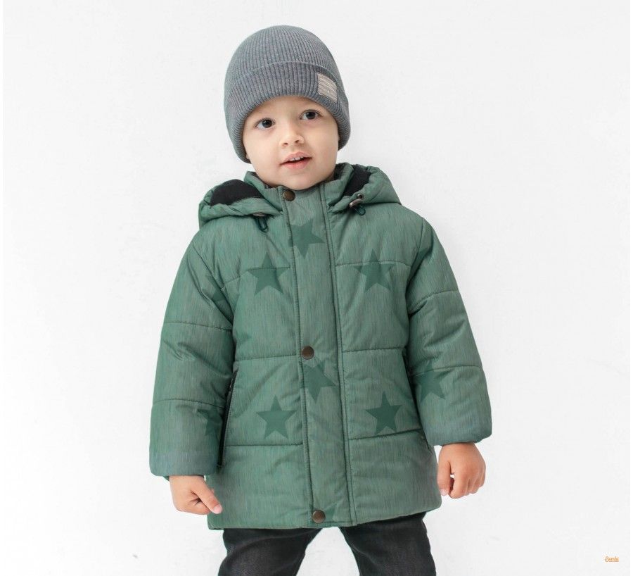 Дитяча зимова куртка Зірка для хлопчика КТ265