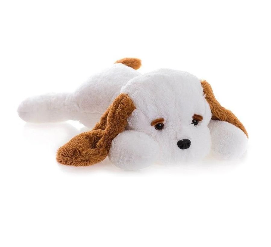 Мягкая игрушка Собака 65 см белая, Белый, Мягкие игрушки СОБАКИ, от 61 см до 100 см