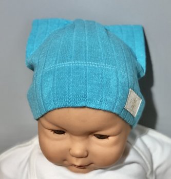 Демісезонний дитячий шапочка LUX бірюзова